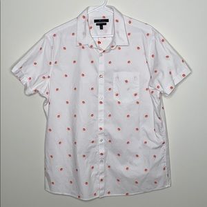 Mark Anthony short sleeve shirt mens XL NWOT